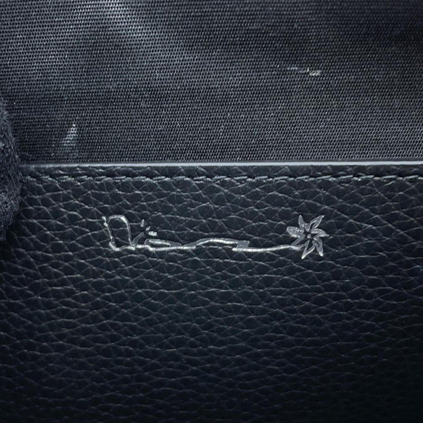 Christian Dior Cactus Jack Collaboration Clutch Bag 2ESCA338SOT Black