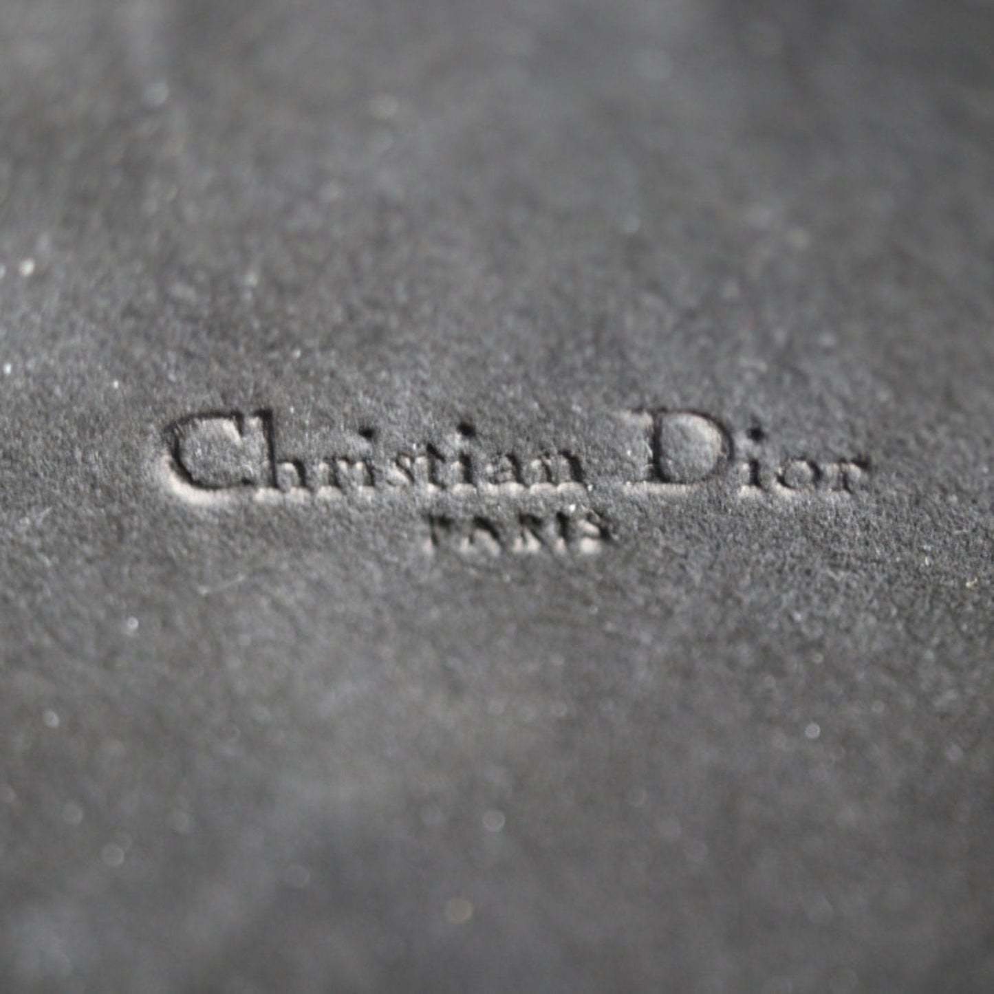 Christian Dior Caro Double Pouch Shoulder Bag S7431UBAE Calfskin Black Second Clutch R2415083010048