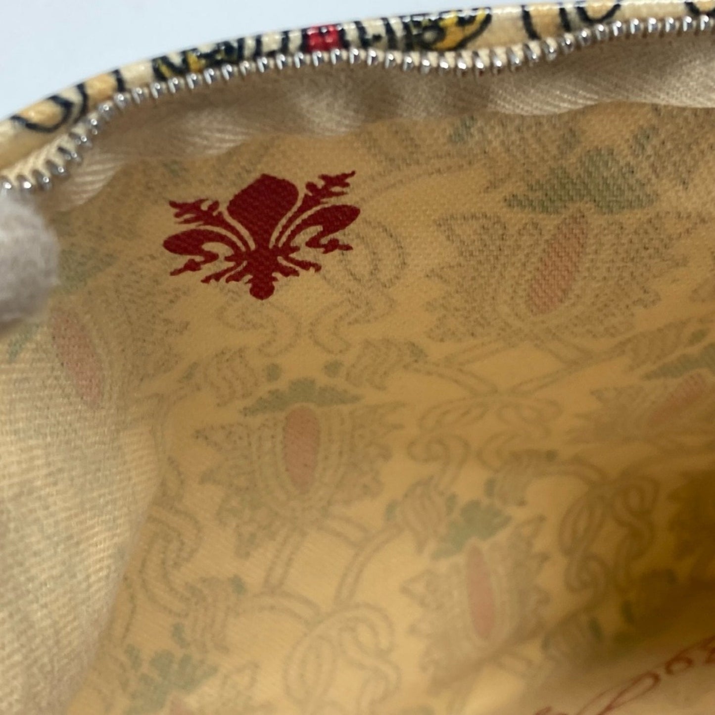 GUCCI GADEN Pouch Clutch Bag Coated Canvas Women's Red
