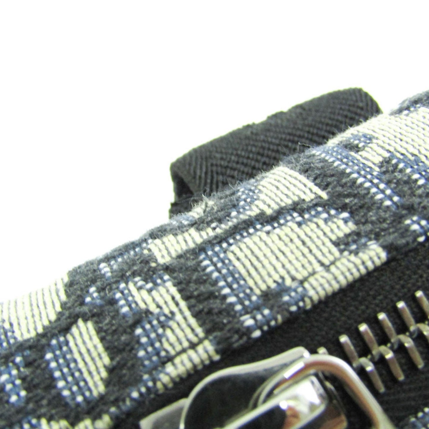 Christian Dior Oblique Women,Men Canvas Clutch Bag Cream,Navy