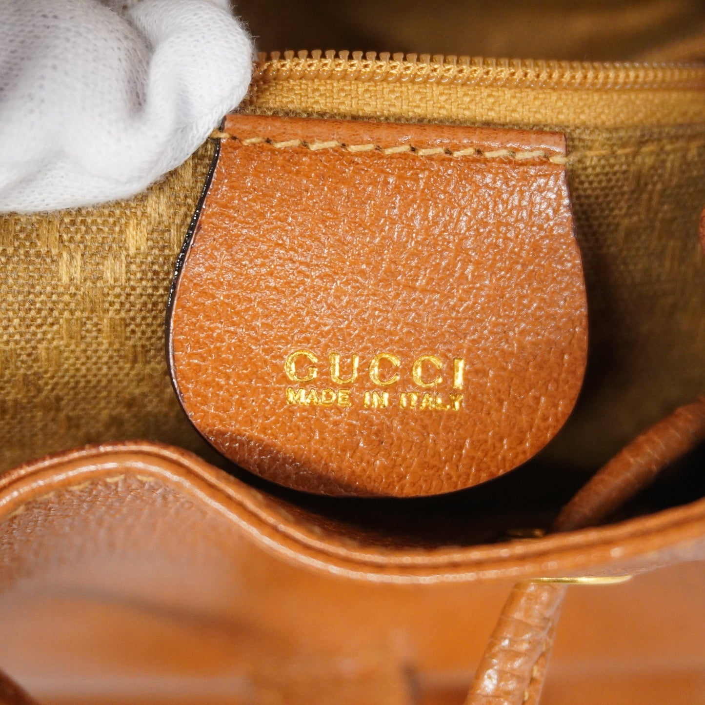 GUCCI Bamboo Rucksack 003 1705 0030 Women's Leather Backpack Brown