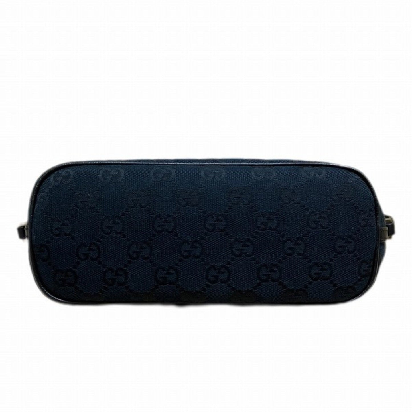 GUCCI GG canvas pattern hand pouch black bag handbag ladies