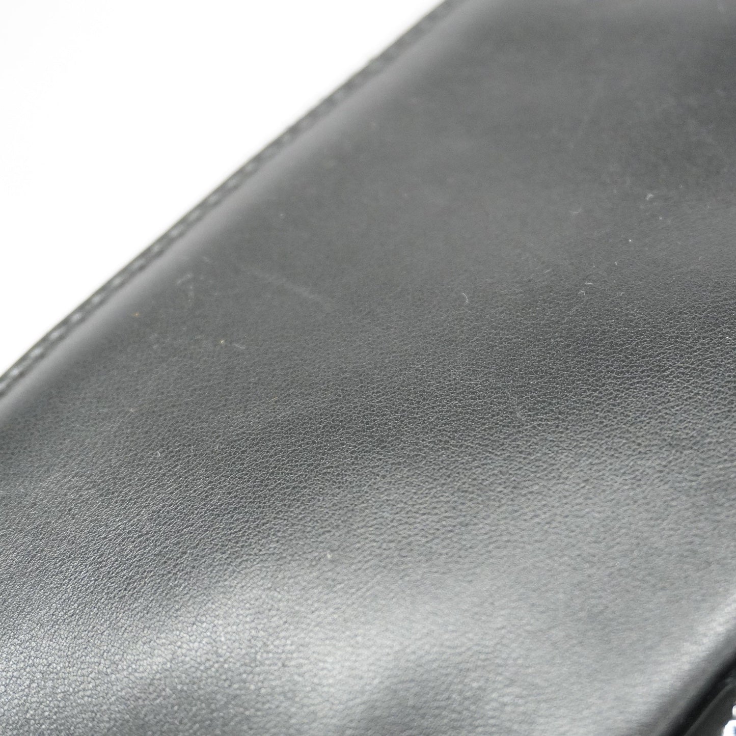 CHANEL Matelasse Women's Leather,Patent Leather Clutch Bag Black
