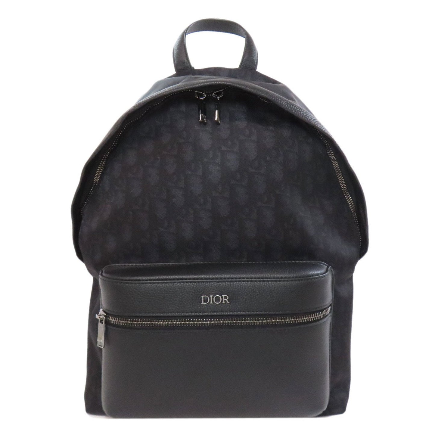 Christian Dior Trotter Pattern Backpack/Daypack Nylon Material Women's CHRISTIAN DIOR
