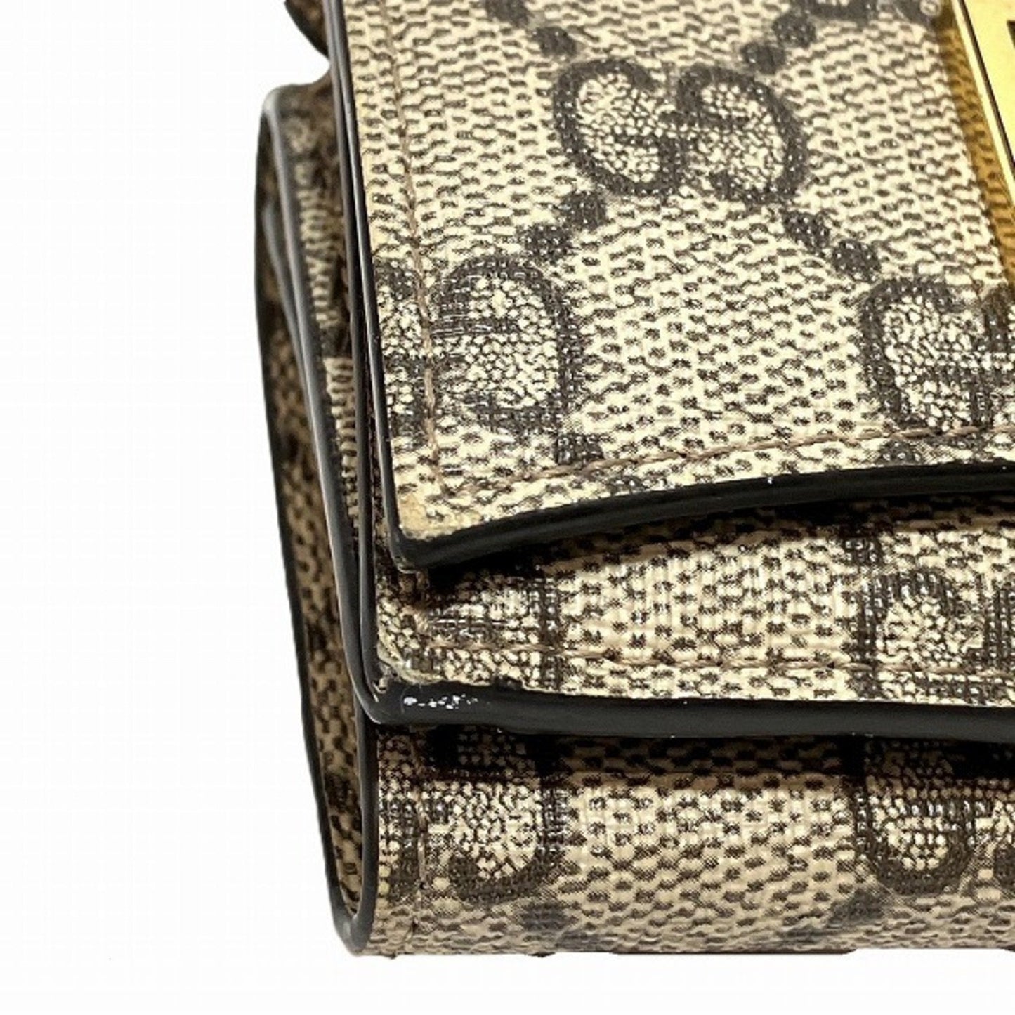 Gucci x Balenciaga The Hacker Project Business Card Holder/Card Case Wallet 681700 Tri-fold for Men and Women