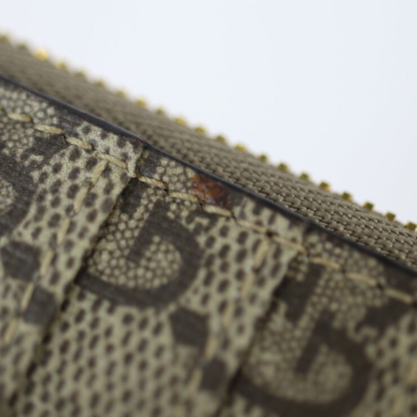 GUCCI Gucci BALENCIAGA Collaboration The Hacker Project Business Card Holder/Card Case 681706 GG Supreme Canvas Beige Brown Neck Strap Included Fragment Wallet/Coin Coin Purse