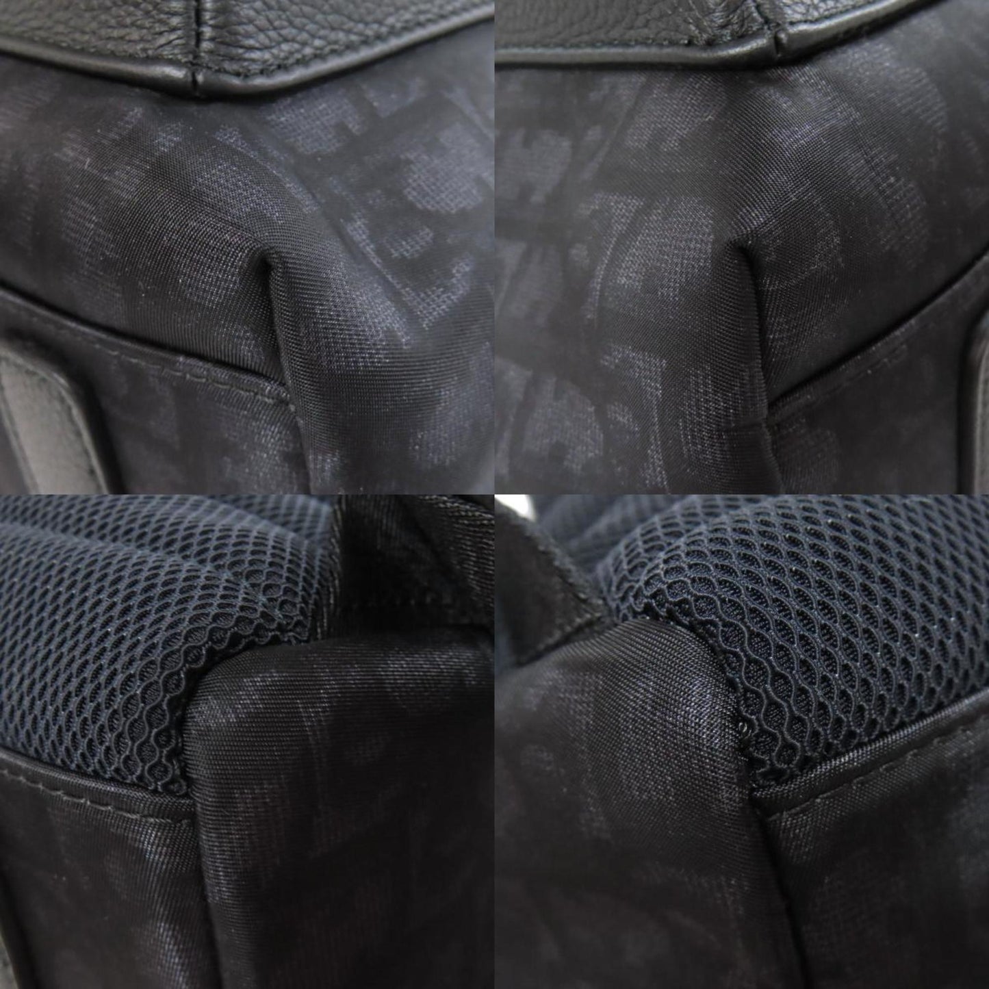Christian Dior Trotter Pattern Backpack/Daypack Nylon Material Women's CHRISTIAN DIOR