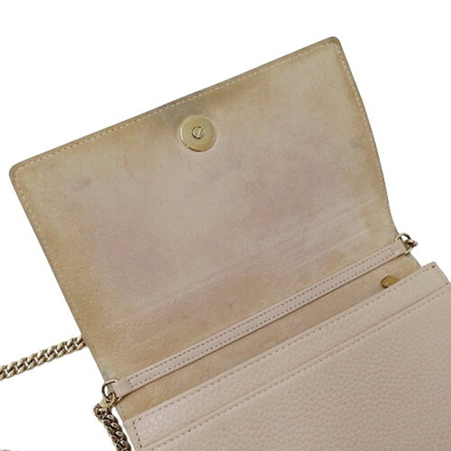 Christian Dior Dior bag for women, shoulder bag, clutch 2way, Diorama leather, pink beige, chain