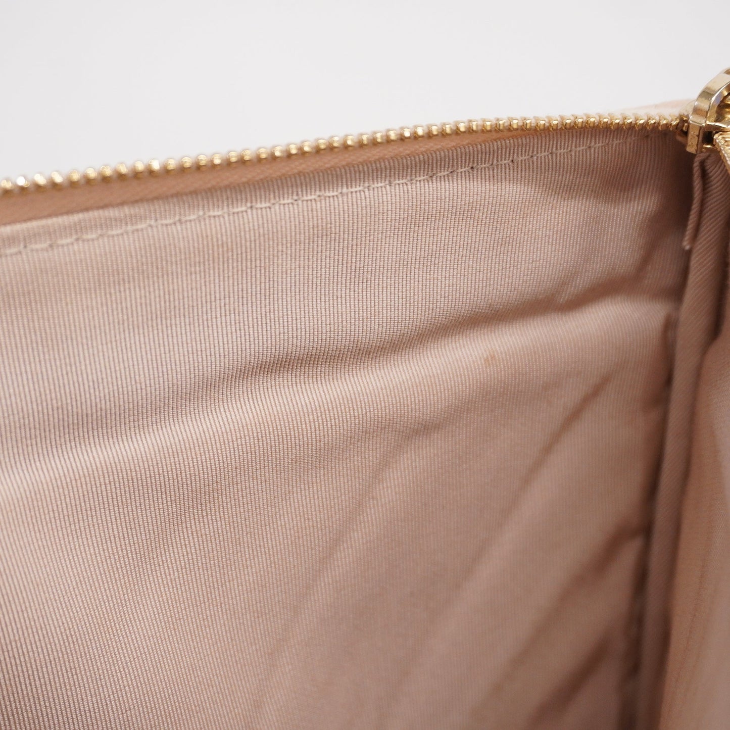 CHANEL Clutch Bag V Stitch Women's Caviar Leather Clutch Bag Pink