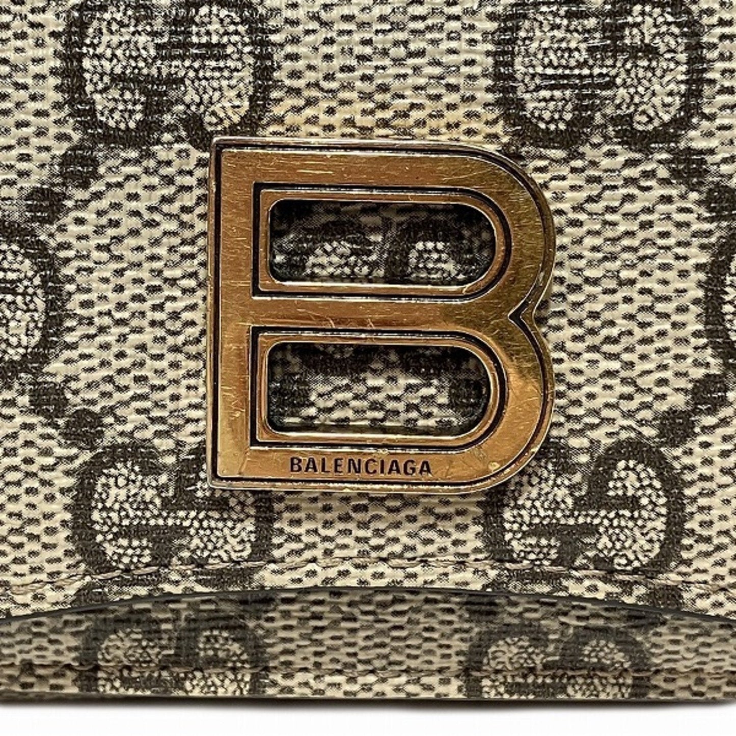 Gucci x Balenciaga The Hacker Project Business Card Holder/Card Case Wallet 681700 Tri-fold for Men and Women