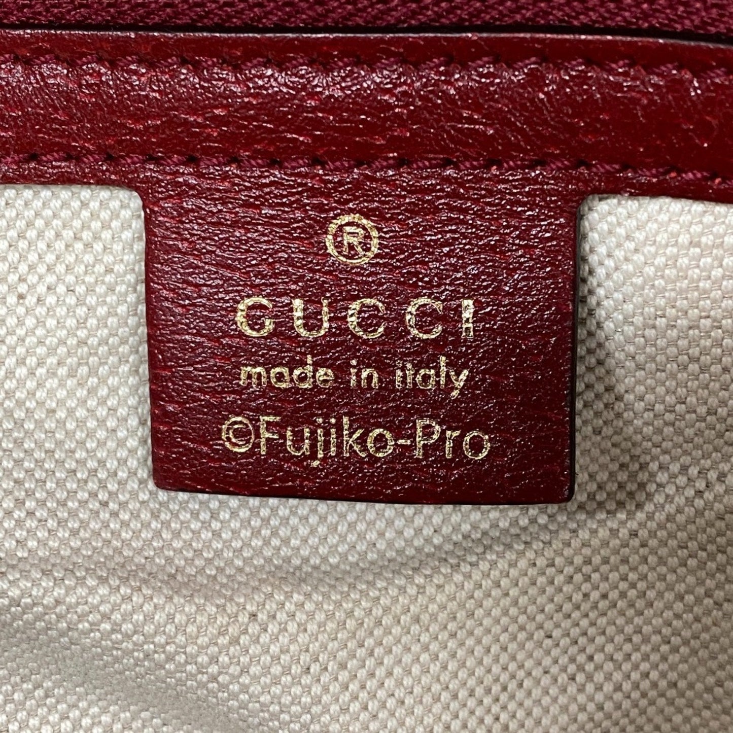 GUCCI 647816 GG Supreme Backpack/Daypack Bag Backpack Daypack Beige Women's