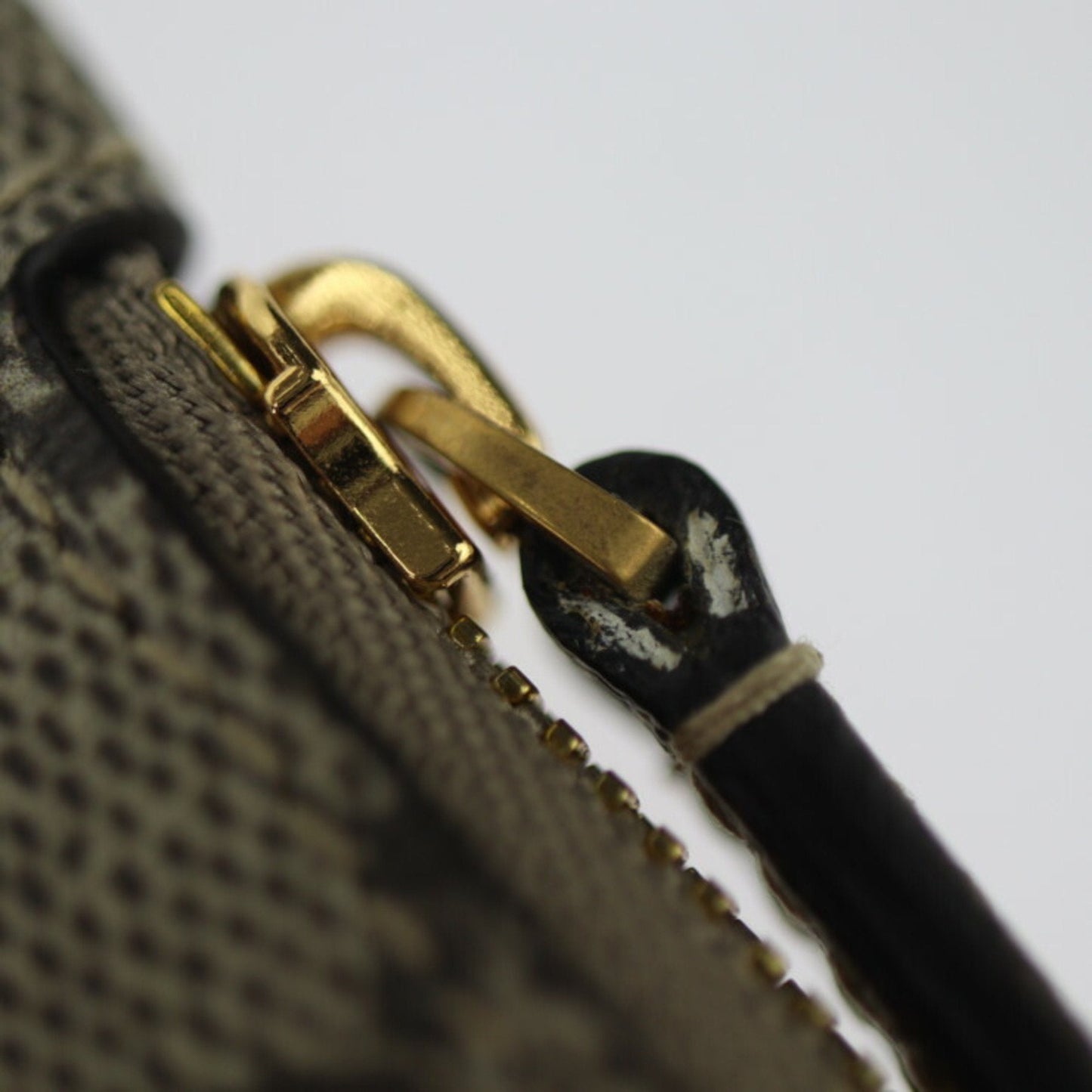 GUCCI Gucci BALENCIAGA Collaboration The Hacker Project Business Card Holder/Card Case 681706 GG Supreme Canvas Beige Brown Neck Strap Included Fragment Wallet/Coin Coin Purse