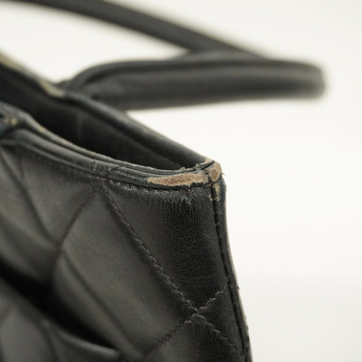 CHANEL Reprint Tote Women's Leather Tote Bag Black