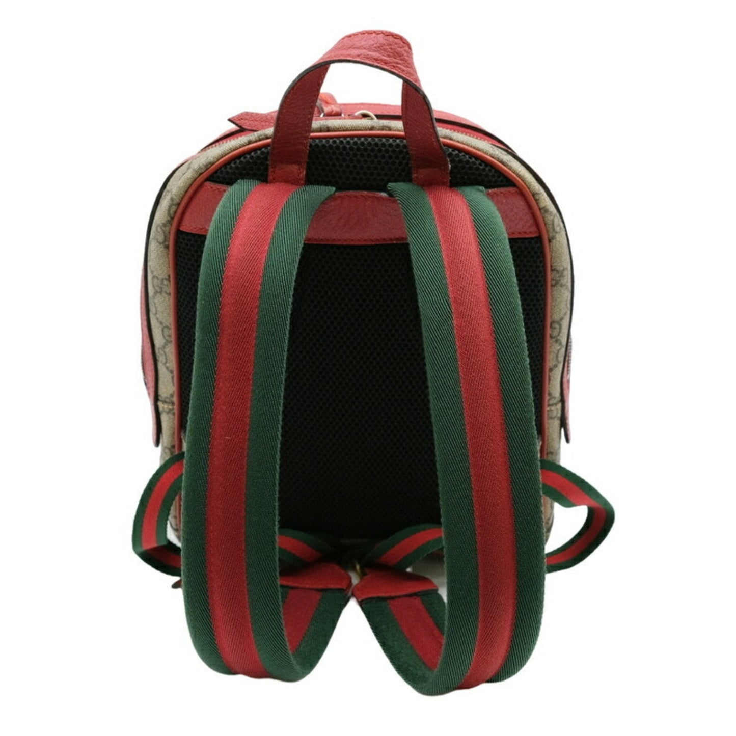 GUCCI Bosco GG Supreme Embroidered Backpack Daypack Canvas Leather 495621