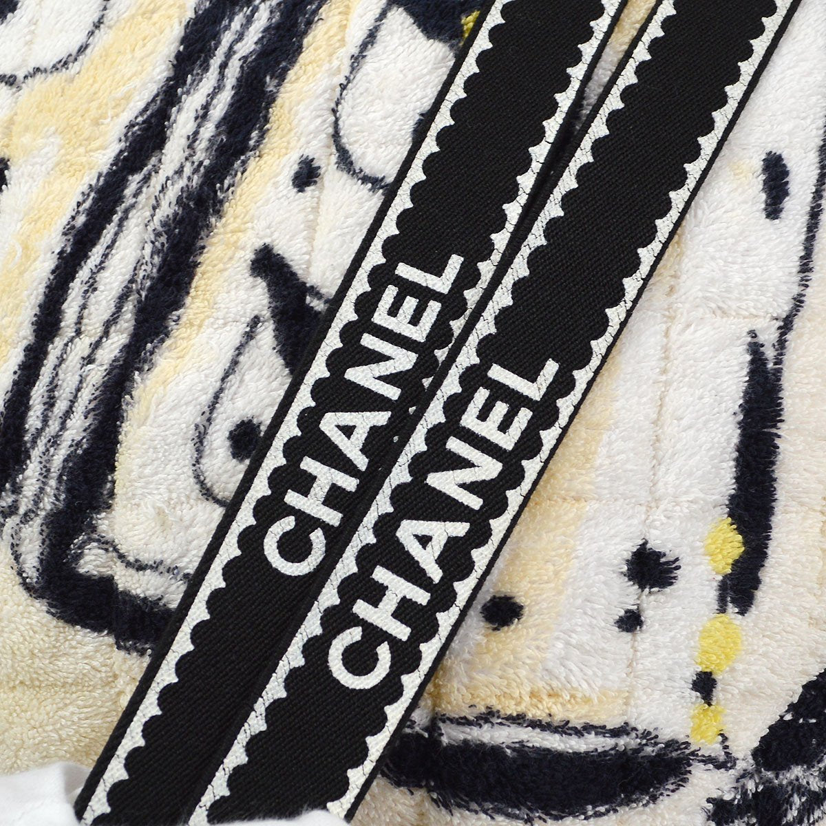 CHANEL 1994 Terry Cloth Jumbo Backpack