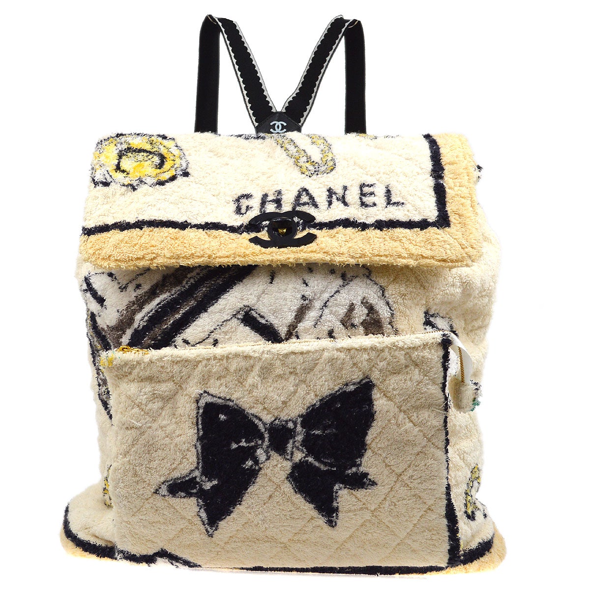 CHANEL 1994 Terry Cloth Backpack