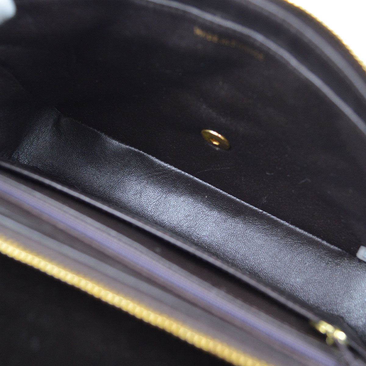 CHANEL 1994-1996 Brown Velvet Classic Flap Backpack Medium