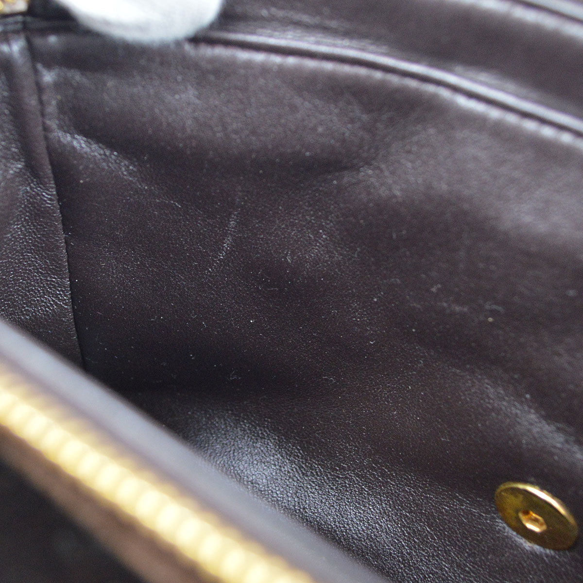 CHANEL 1994-1996 Brown Velvet Classic Flap Backpack Medium