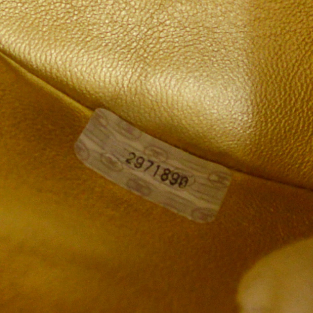 CHANEL 1991-1994 DUMA Backpack Medium Gold Lambskin