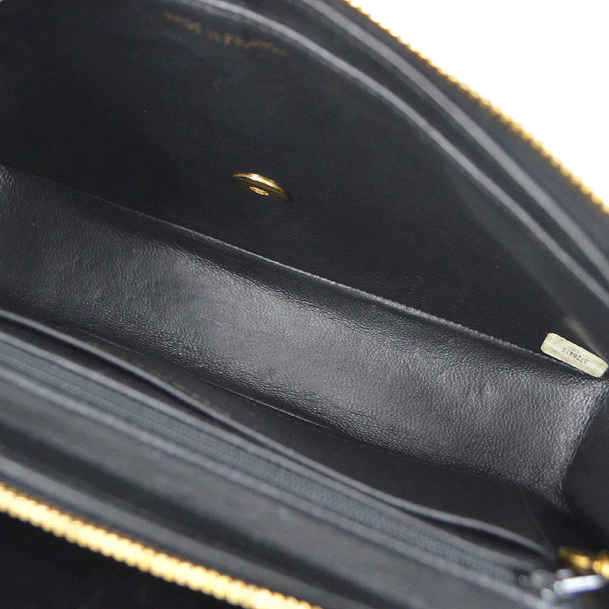 CHANEL 1994-1996 Classic Flap Backpack Black Velvet