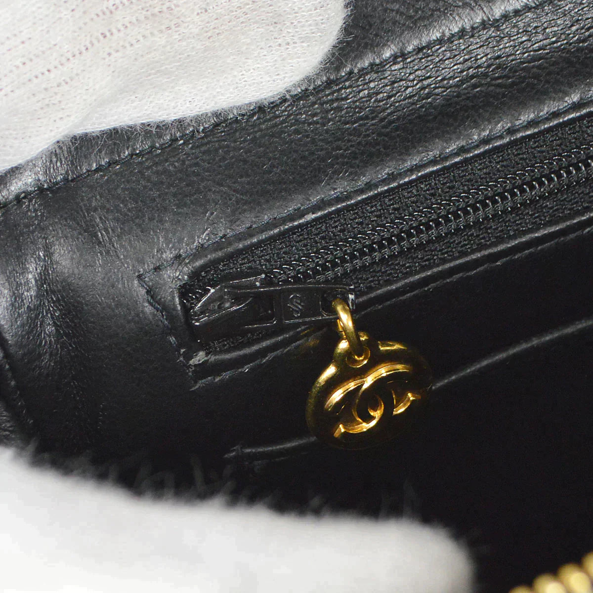 CHANEL 1994-1996 Classic Flap Backpack Black Velvet