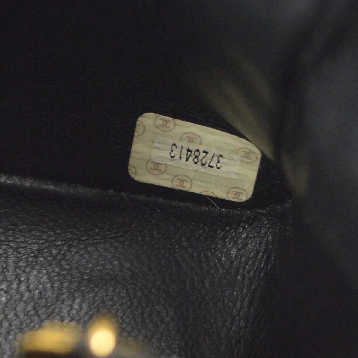 CHANEL 1994-1996 Classic Flap Backpack Black Velvet