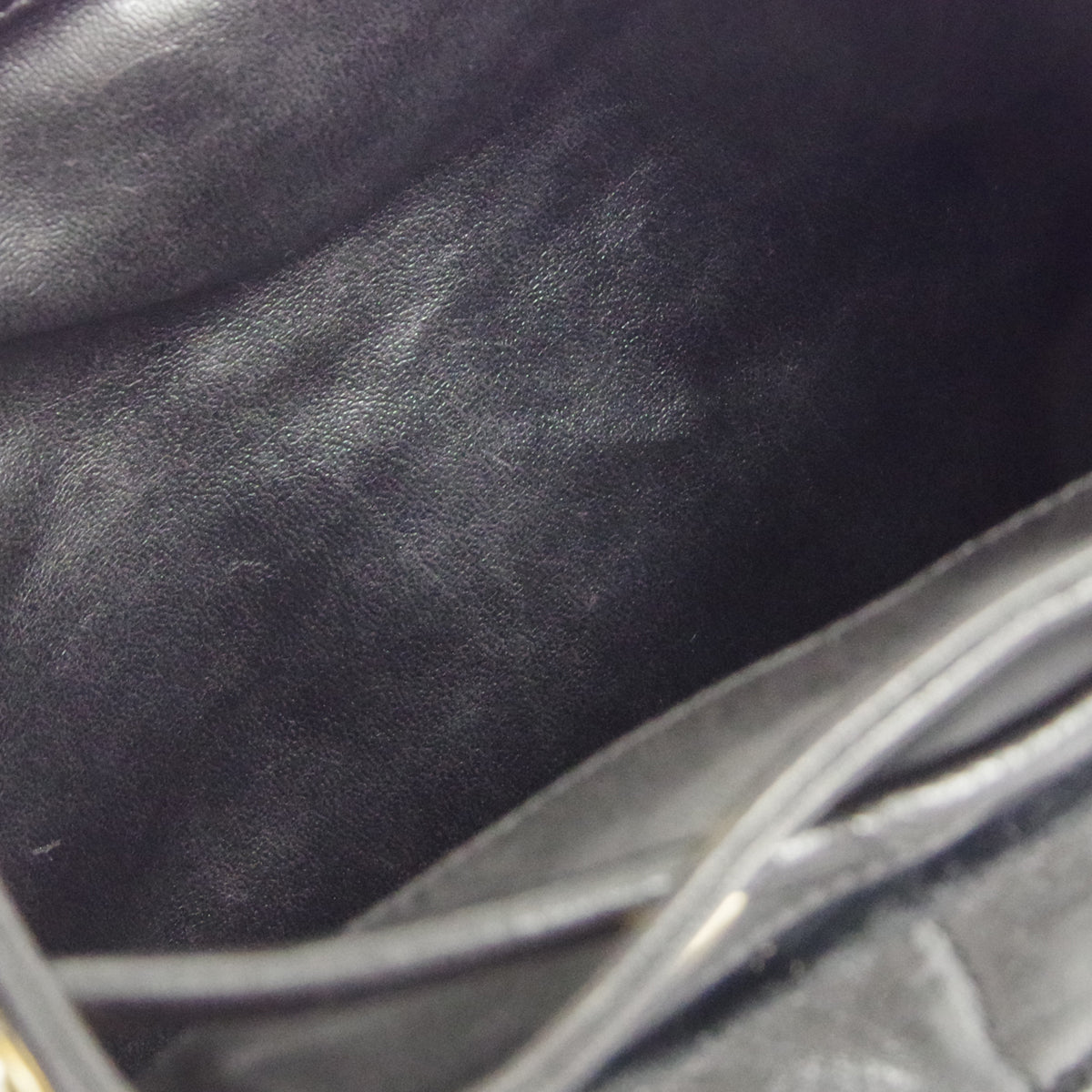 CHANEL 1991-1994 Backpack Black Velvet