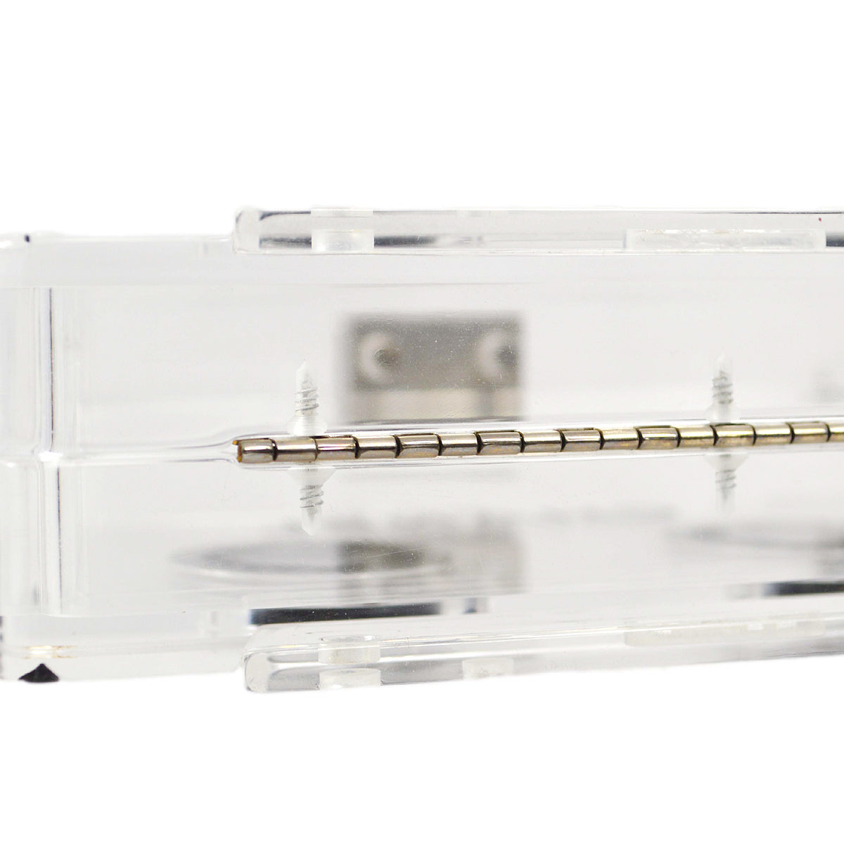 Chanel Clear Acrylic Cassette Tape Clutch Bag 04P