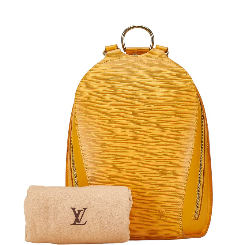 Louis Vuitton Mabillon Leather Backpack M52239