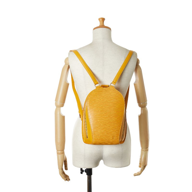 Louis Vuitton Mabillon Leather Backpack M52239