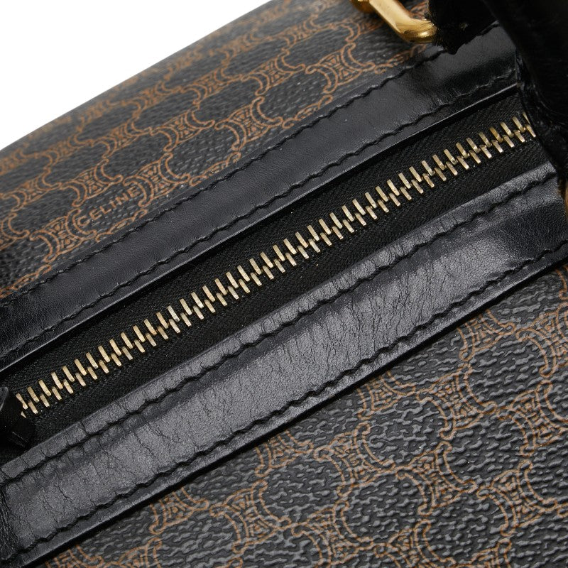 Celine Macadam PVC Leather Boston Bag