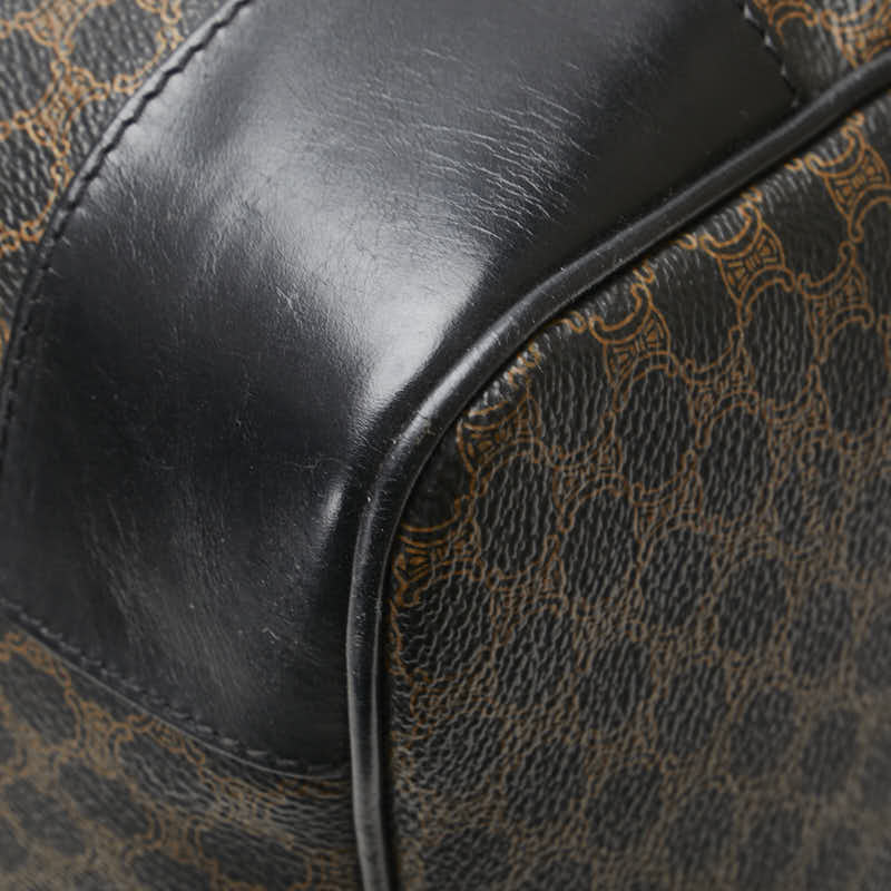 Celine Macadam PVC Leather Boston Bag