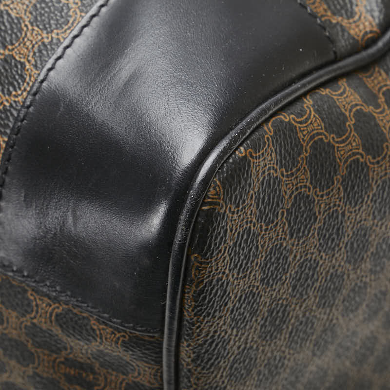 Celine Macadam PVC Leather Boston Bag