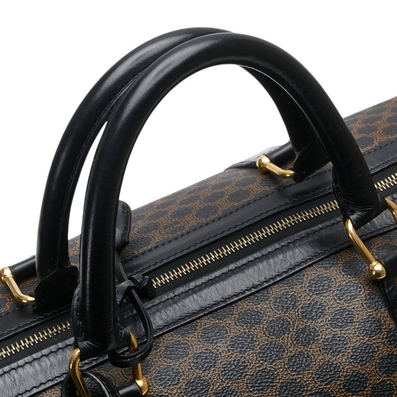 Celine Macadam PVC Leather Boston Bag