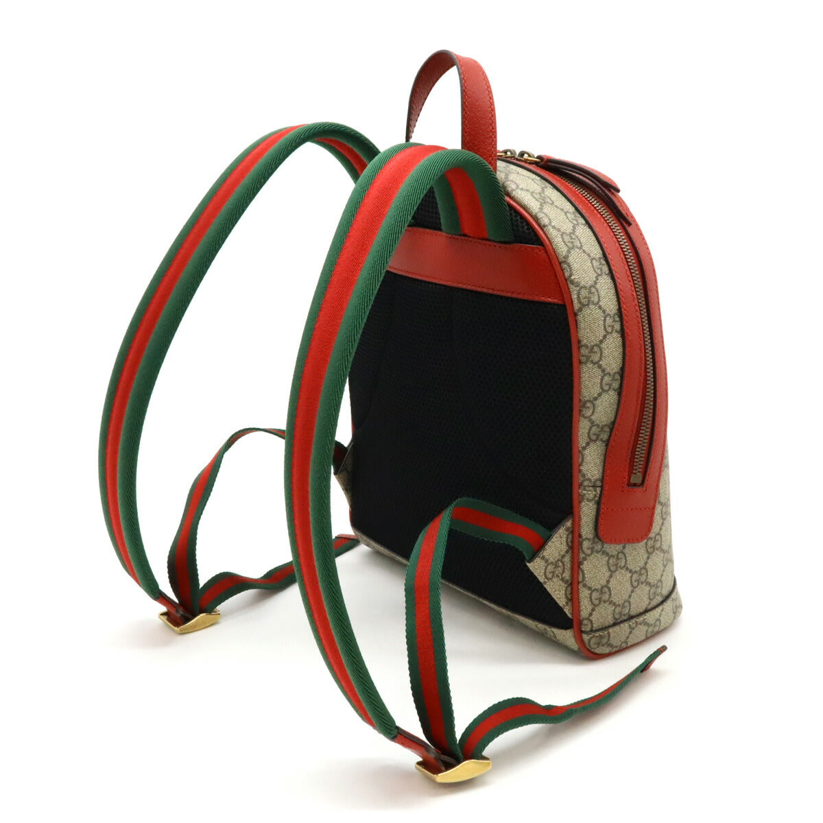 Gucci GG Supreme Bosco Dog Backpack PVC Leather