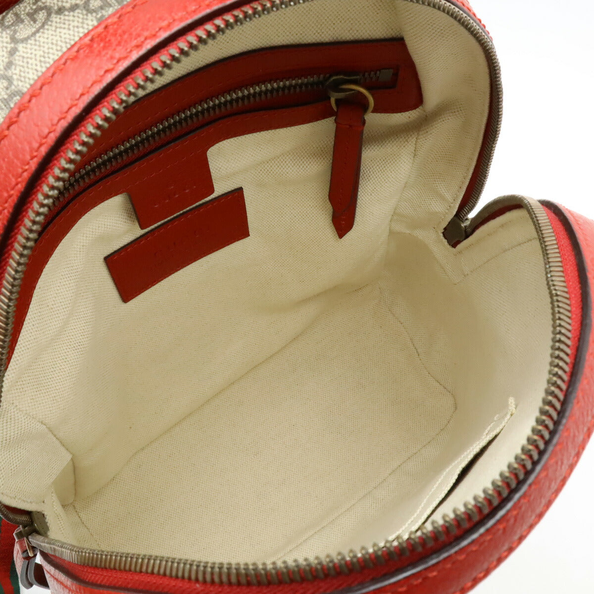 Gucci GG Supreme Bosco Dog Backpack PVC Leather
