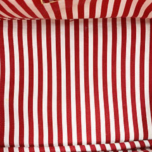 PRADA Tote Bag denim Red Tote Bag canvas Canapa Women Used