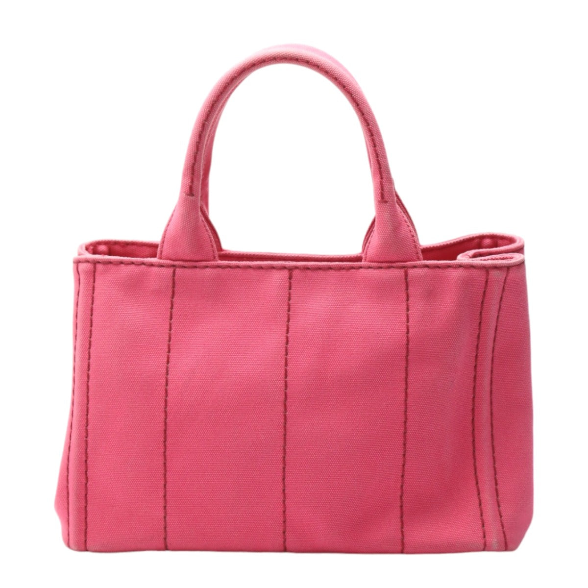 PRADA Tote Bag 1BG439 Cotton canvas pink Tote Bag Cotton canvas Canapa mini Women Used