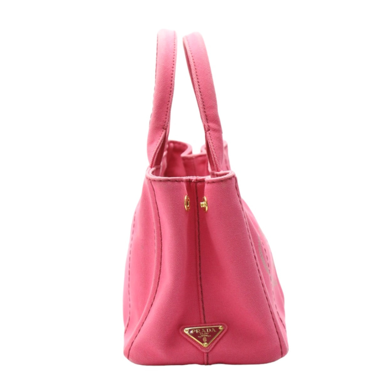 PRADA Tote Bag 1BG439 Cotton canvas pink Tote Bag Cotton canvas Canapa mini Women Used