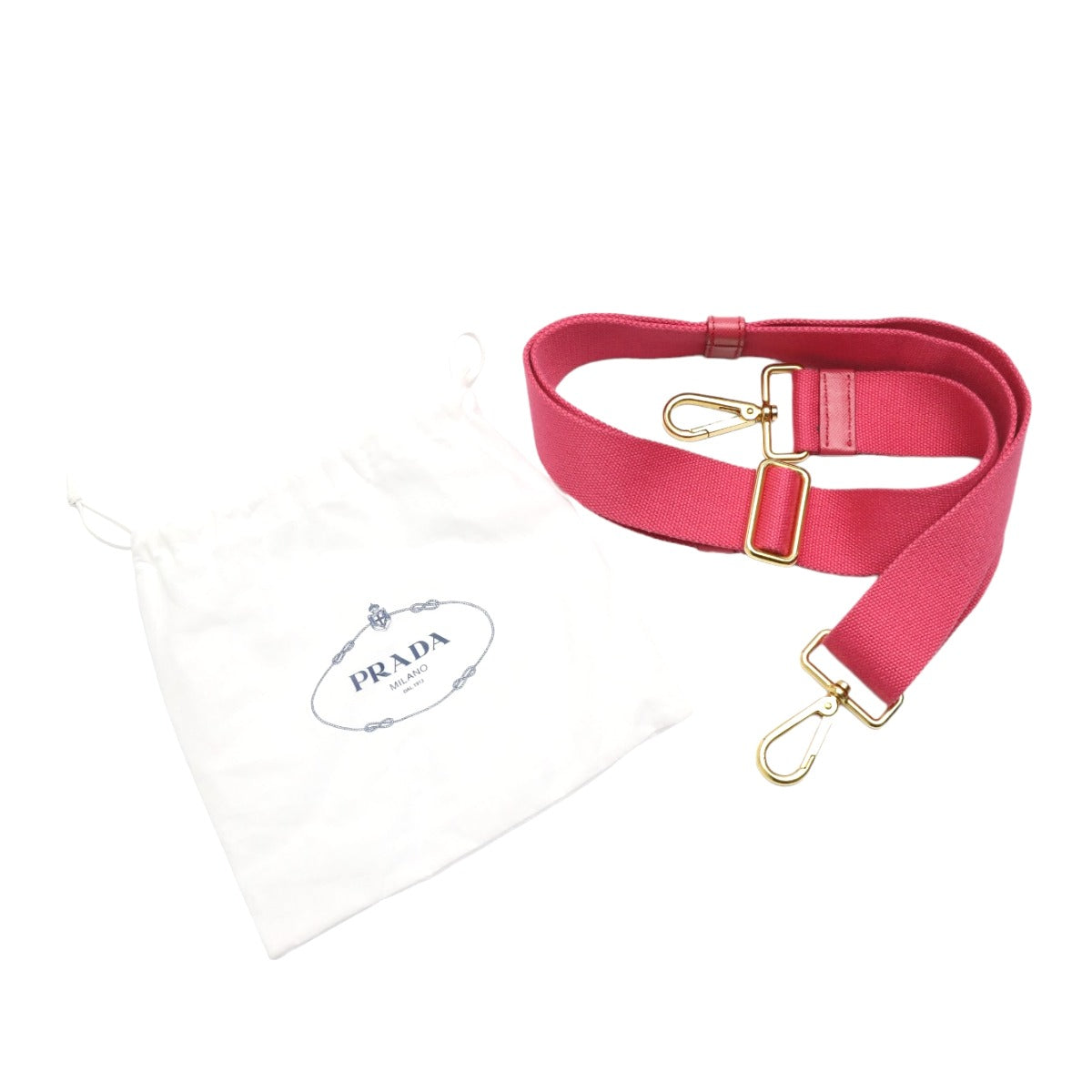 PRADA Tote Bag B2439G Cotton denim pink Tote Bag canvas Canapa Women Used