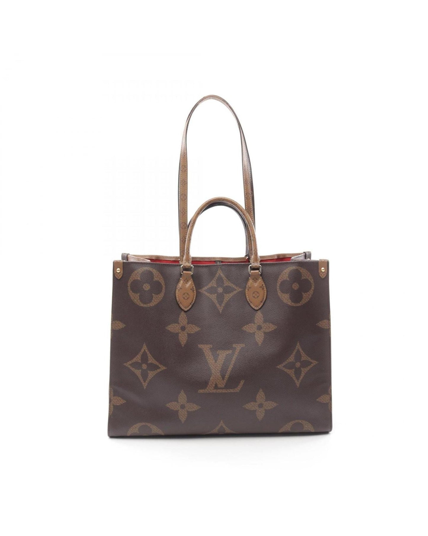 Canvas Tote Bag with Slight Scratching and Staining