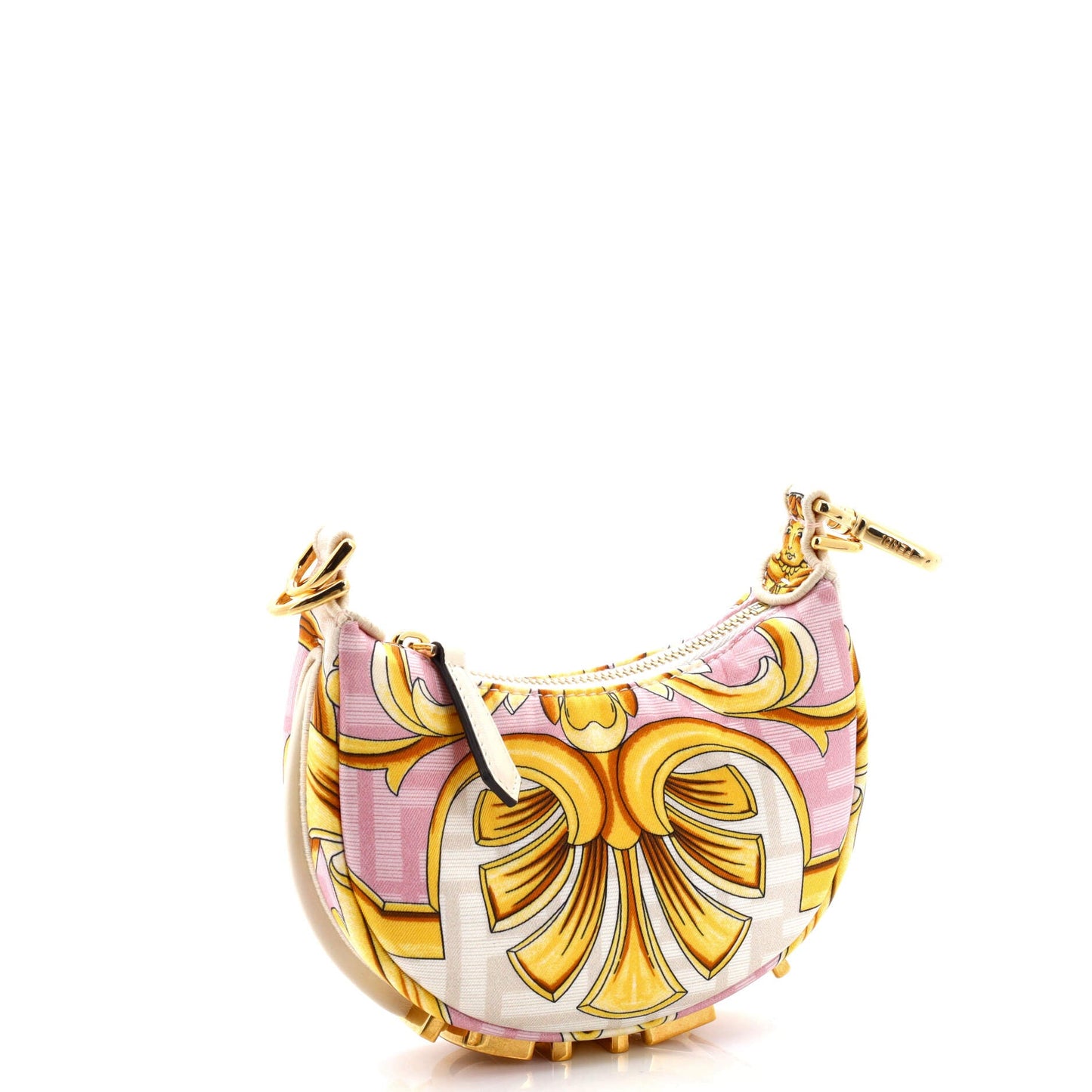 x Versace Fendace Fendigraphy Bag Printed Zucca Silk Nano