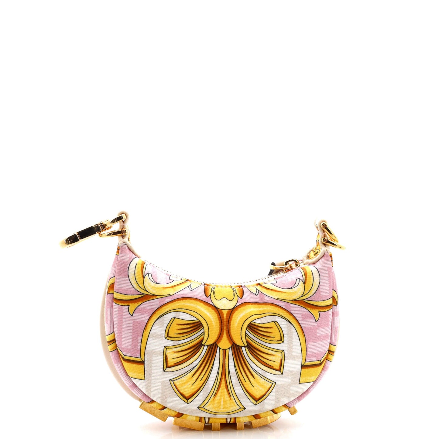 x Versace Fendace Fendigraphy Bag Printed Zucca Silk Nano