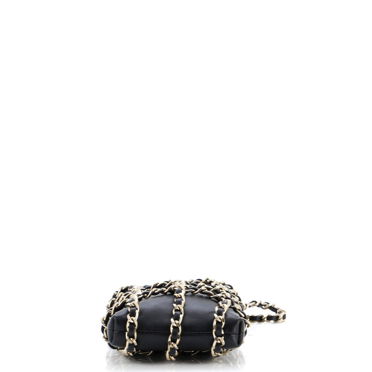 Tech Me Out Clutch With Chain Lambskin