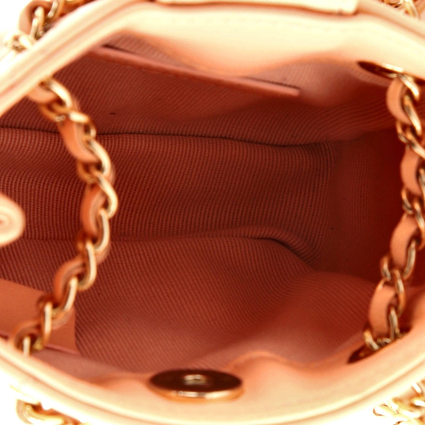 CC Square Clutch with Chain Quilted Lambskin Mini