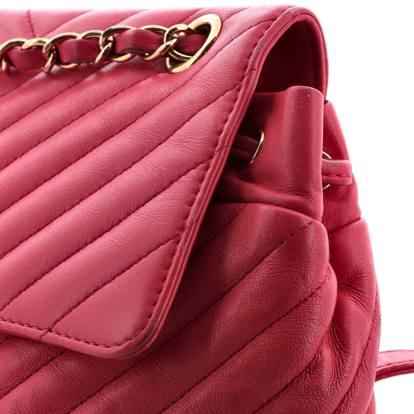 Urban Spirit Backpack Chevron Leather Small