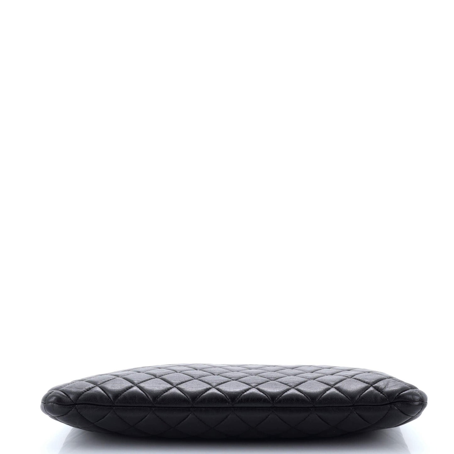 O Case Clutch Quilted Lambskin Large