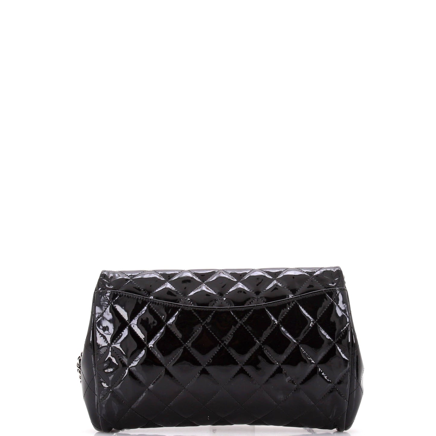 Clutch with Chain Quilted Patent