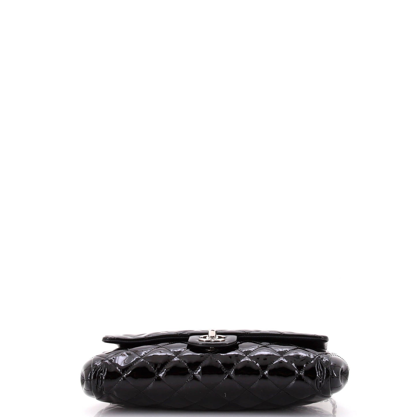 Clutch with Chain Quilted Patent