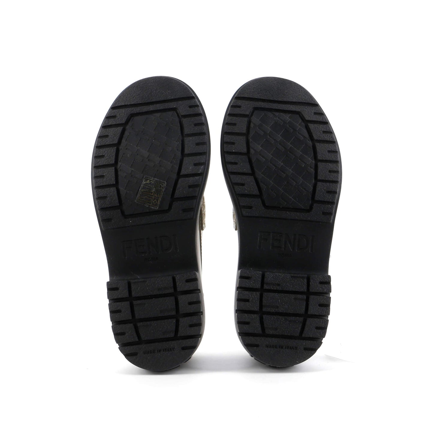 Women's Fendigraphy Lug Sole Loafers Leather